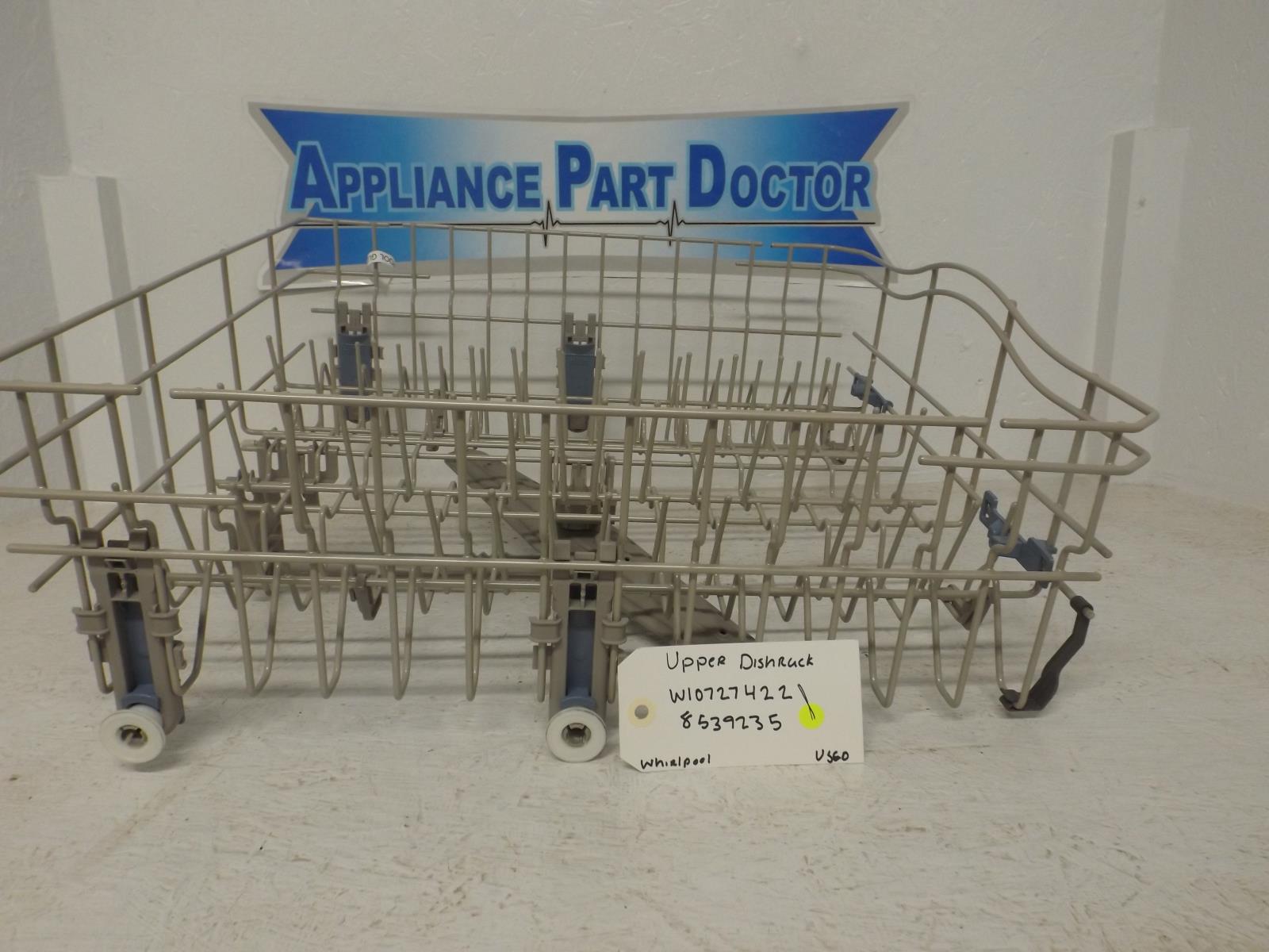 Whirlpool Dishwasher W10727422 Upper Rack Used Whirlpool Dishwasher W10727422 Upper Rack Used